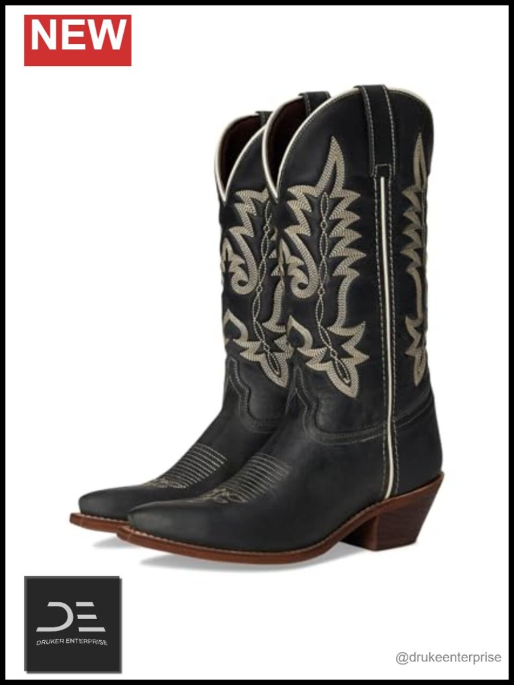 Laredo Women's Mid-Calf Western Boots Leather Pull-On